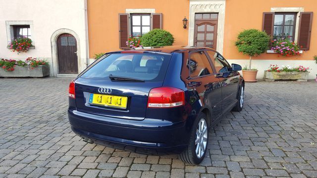 Gebraucht Audi A3 S-Line 190 PS (139 kW) 2007 Blau metallic Kleinwagen
