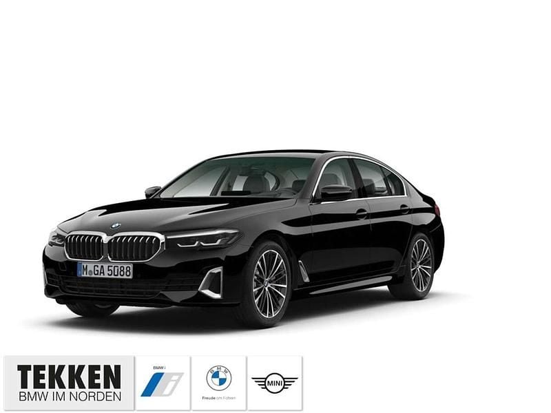 Schwarz Gebraucht 2021 BMW 530 Luxury Line Limousine | 36.890 € (Superpreis) - Bild 1/4