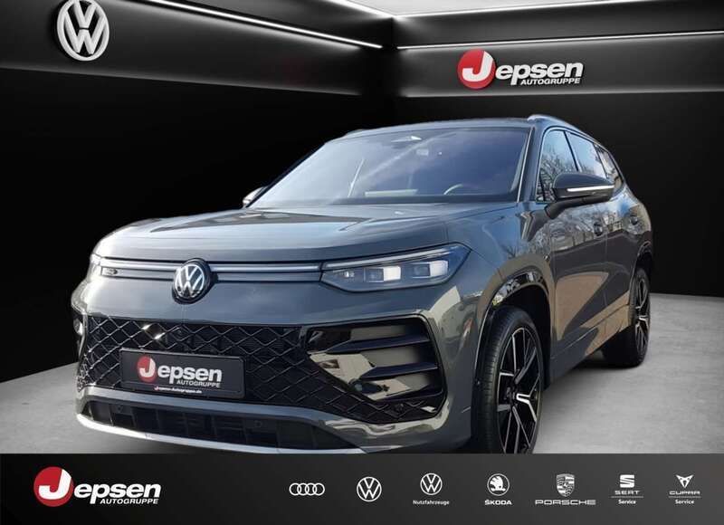 Delfingrau metallic Neu 2025 VW Tayron R-line SUV | 66.970 € (Etwas zu teuer) - Bild 1/4