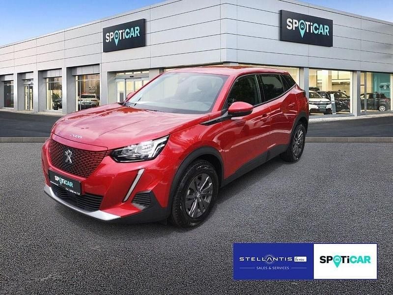 Rot Gebraucht 2021 Peugeot e-2008 Active SUV | 17.890 € (Fairer Preis) - Bild 1/4