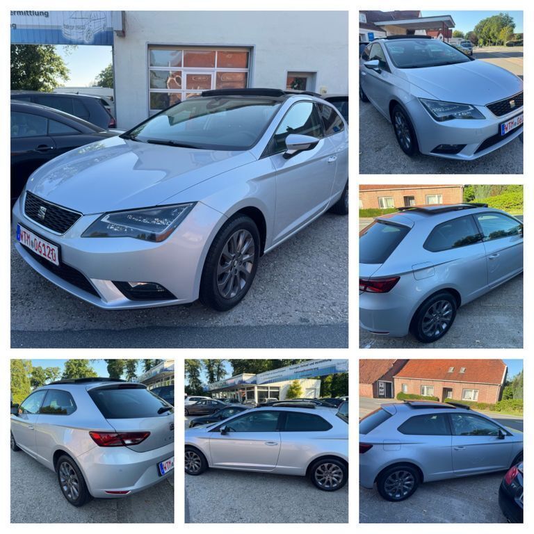 Silber Gebraucht 2014 Seat Leon SC I-Tech Kleinwagen | 9.999 € (Fairer Preis) - Bild 1/4