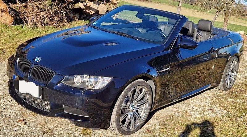 Schwarz Gebraucht 2011 BMW M3 Cabriolet Shadowline Cabrio | 53.999 € (Teuer) - Bild 1/4