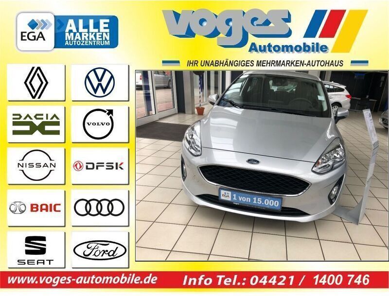 Silber Gebraucht 2019 Ford Fiesta Cool & Connect Kleinwagen | 11.888 € (Fairer Preis) - Bild 1/4