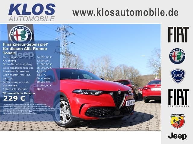 Rot Gebraucht 2023 Alfa Romeo Tonale Sprint SUV | 24.990 € (Guter Preis) - Bild 1/4