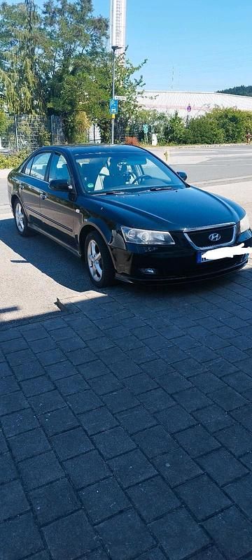 Schwarz Gebraucht 2006 Hyundai Sonata GLS Limousine | 1.500 € - Bild 1/4