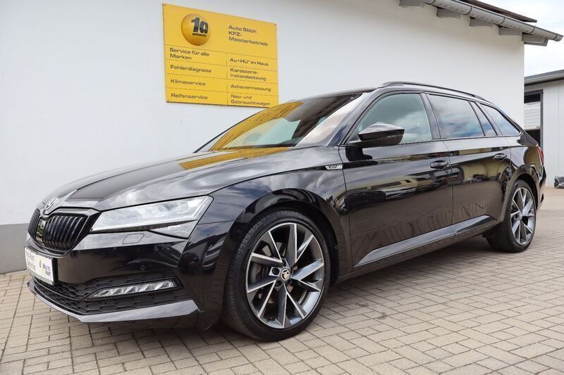 Schwarzmagic perleffekt Gebraucht 2020 Skoda Superb SportLine Kombi | 31.550 € (Fairer Preis) - Bild 1/4
