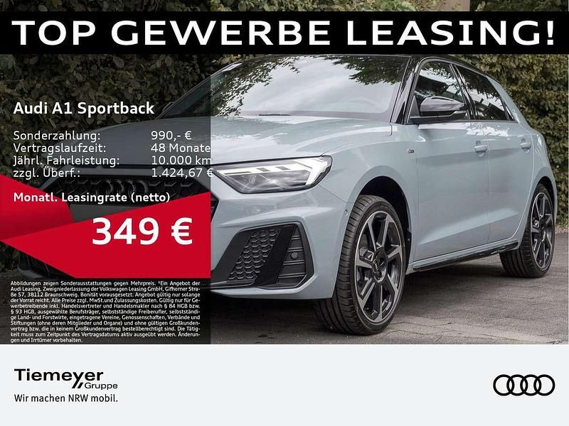 Pfeilgrau perleffekt Neu 2025 Audi A1 S-Line Kleinwagen | 35.980 € (Teuer) - Bild 1/4