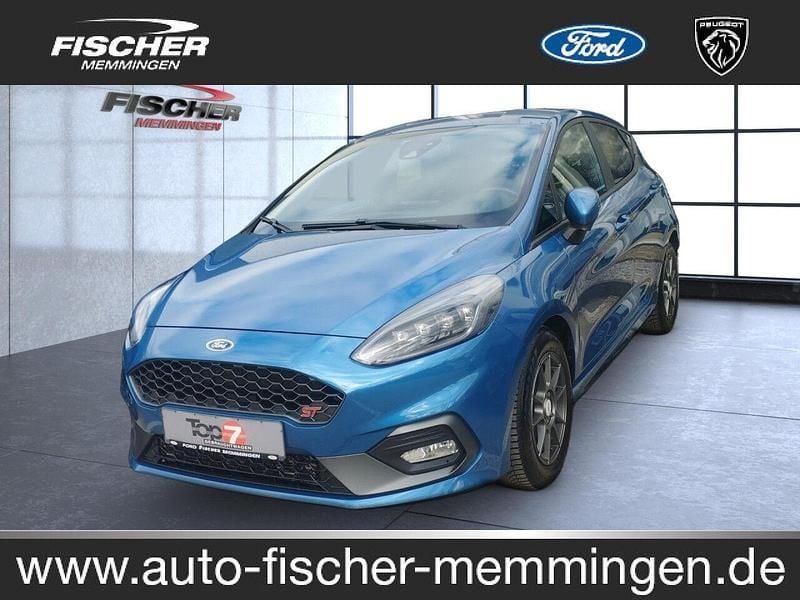 Blau Gebraucht 2018 Ford Fiesta ST Kleinwagen | 16.990 € (Fairer Preis) - Bild 1/3