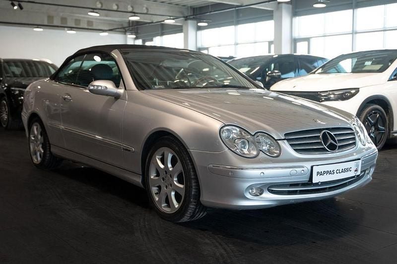 Gebraucht Mercedes CLK500 306 PS (225 kW) 2003 Silber Cabrio