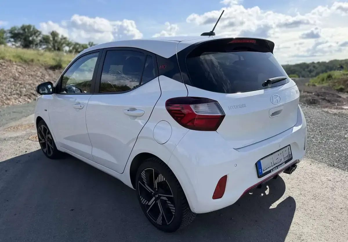 Gebraucht Hyundai i10 N Line 101 PS (74 kW) 2023 Weiß Kleinwagen