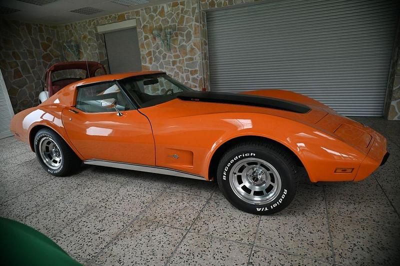 Gebraucht Corvette C3 200 PS (147 kW) 1977 Orange Coupé
