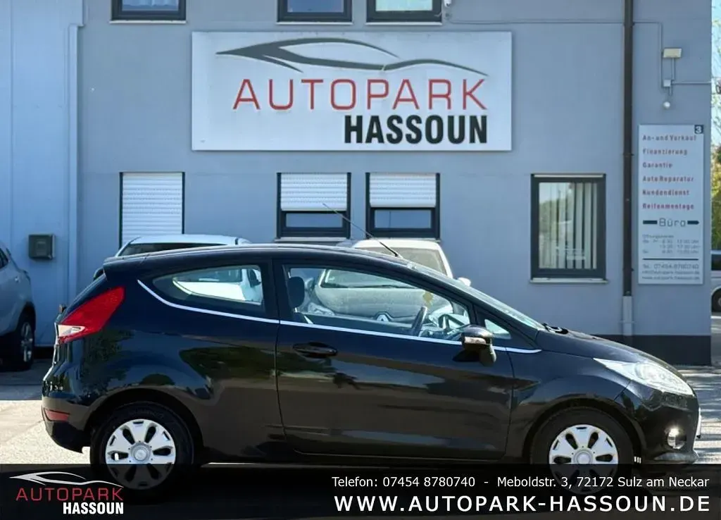 Gebraucht Ford Fiesta Titanium 97 PS (71 kW) 2008 Pantherschwarz Kleinwagen