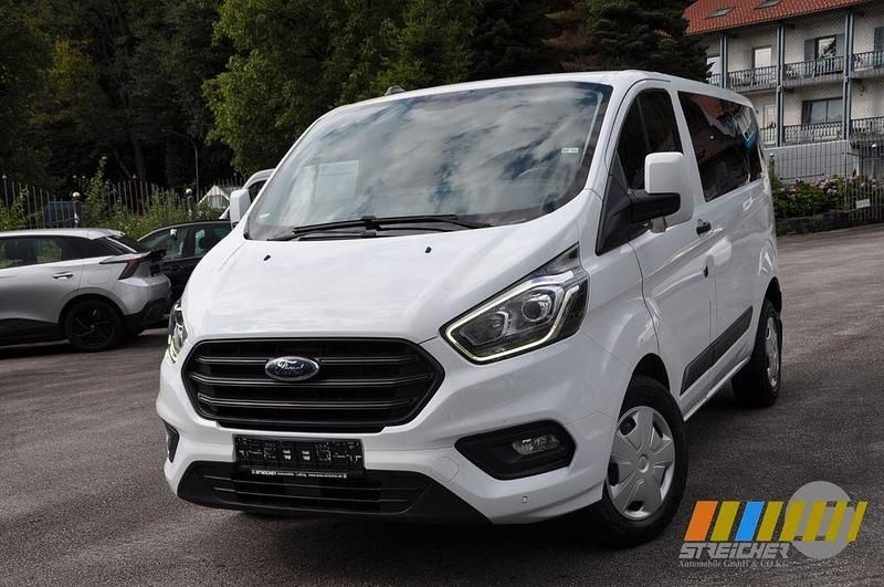 Weiß Gebraucht 2020 Ford Transit Custom Trend Kombi | 19.900 € (Fairer Preis) - Bild 1/4