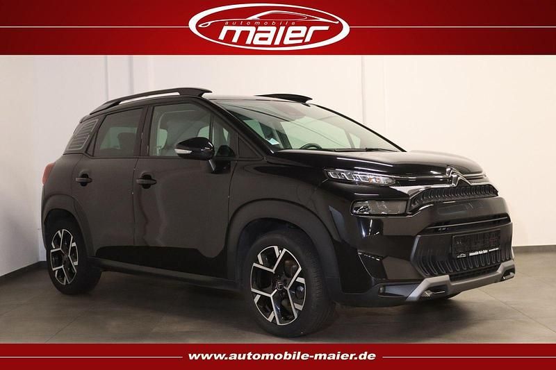 Schwarz perla nera Gebraucht 2022 Citroën C3 Aircross Shine SUV | 12.400 € (Guter Preis) - Bild 1/4
