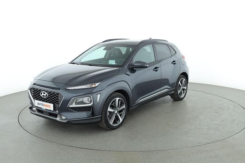 Grau Gebraucht 2018 Hyundai Kona Premium SUV | 19.310 € (Fairer Preis) - Bild 1/3