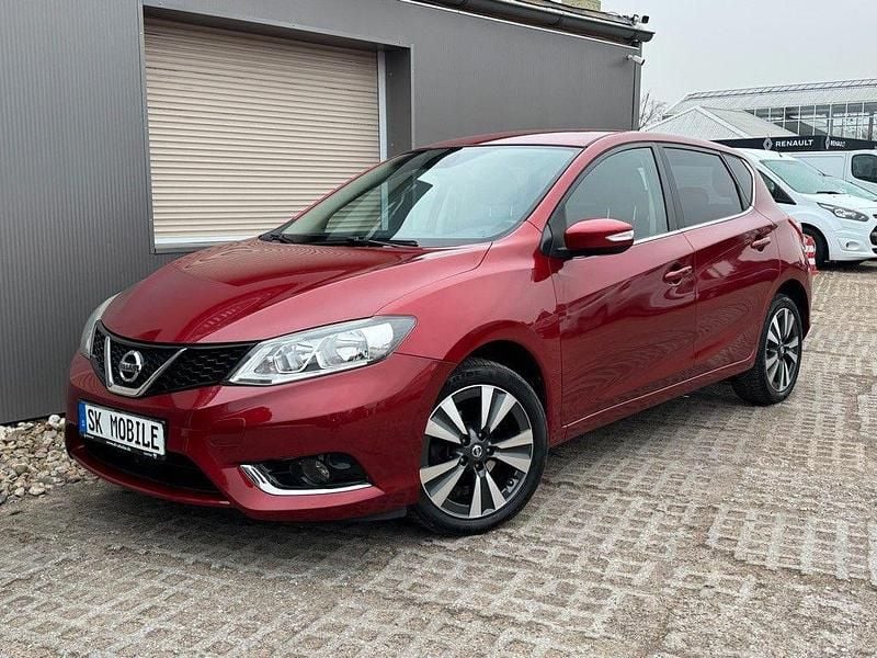 Gebraucht Nissan Pulsar N-TEC 116 PS (85 kW) 2015 Rot Limousine