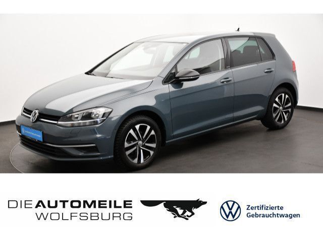 Petroleum blue metallic (metallic) Gebraucht 2019 VW Golf VII IQ Drive Limousine | 15.980 € (Fairer Preis) - Bild 1/4