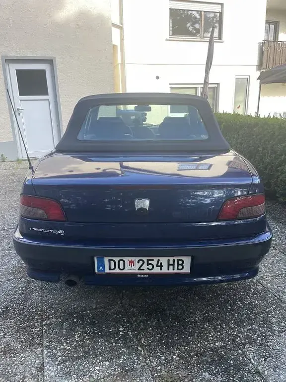 Gebraucht Peugeot 306 Cabriolet 88 PS (64 kW) 1999 Blau Cabrio