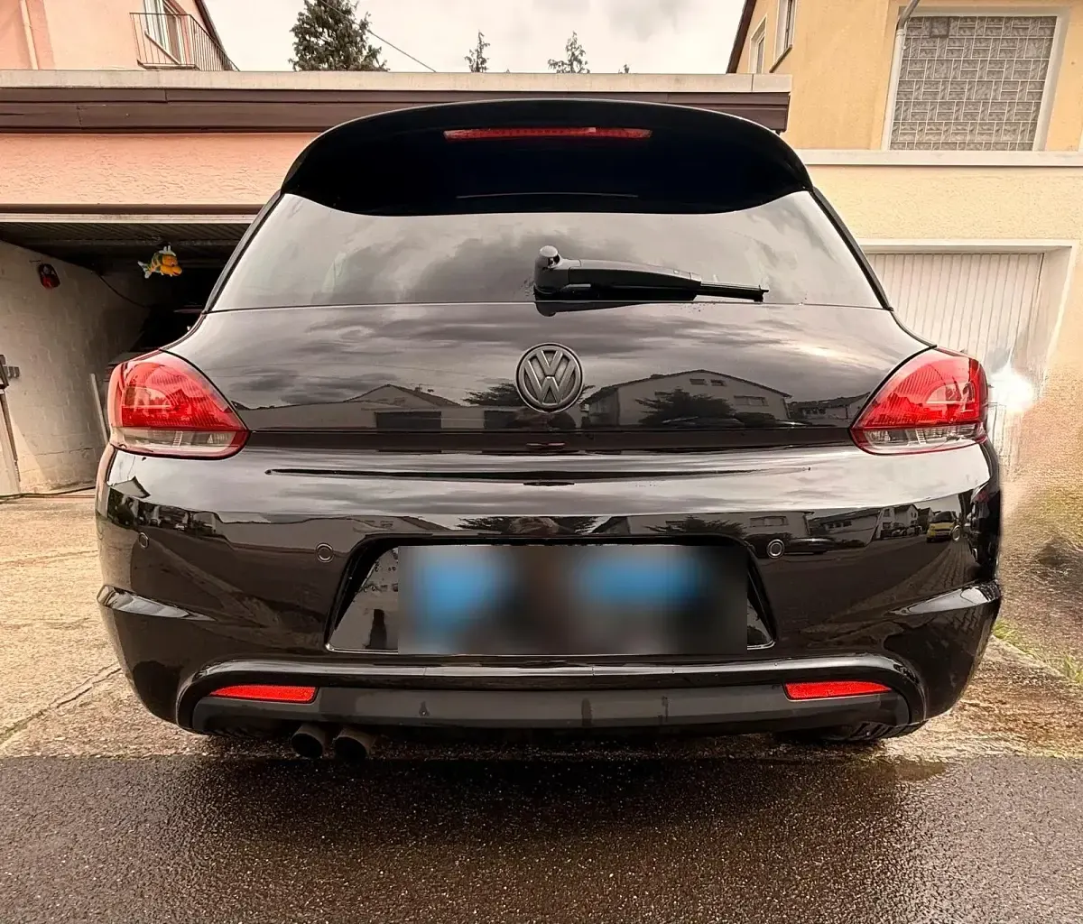 Gebraucht VW Scirocco R-line 160 PS (117 kW) 2011 Schwarz Coupé