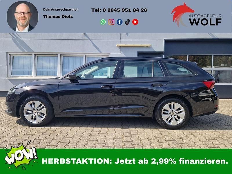 Cerna magic/black magic Gebraucht 2020 Skoda Octavia Kombi | 14.999 € (Fairer Preis) - Bild 1/4