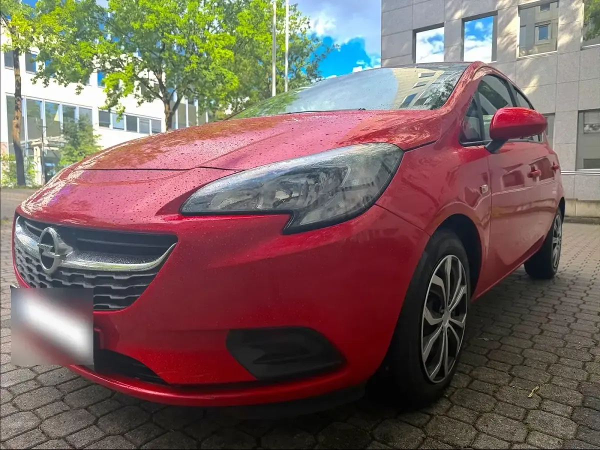 Gebraucht Opel Corsa 90 PS (66 kW) 2015 Rot Kleinwagen