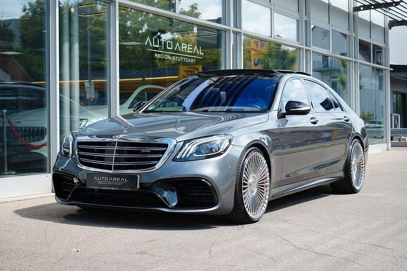 Grau Gebraucht 2020 Mercedes S63 AMG AMG Limousine | 88.990 € - Bild 1/4