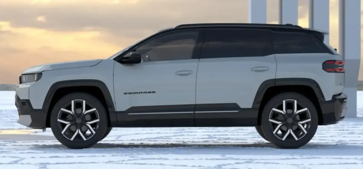 Neu Jeep Compass 156 kW (213 PS) 2026 Antarctica weiß metallic / dach: SUV