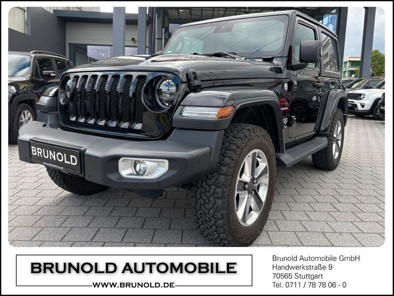 {"label" => "black", "value" => "black"} Gebraucht 2020 Jeep Wrangler Sahara SUV | 42.900 € (Fairer Preis) - Bild 1/4
