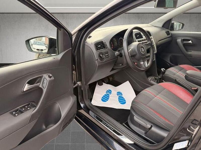 Gebraucht VW Polo Match 69 PS (50 kW) 2013 Schwarz Kleinwagen