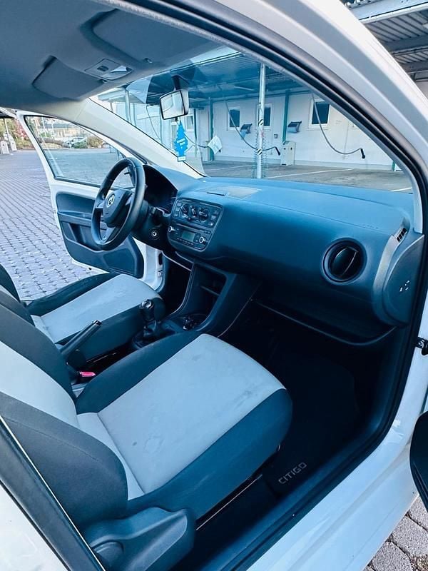 Gebraucht Skoda Citigo 2014 Weiß Kleinwagen