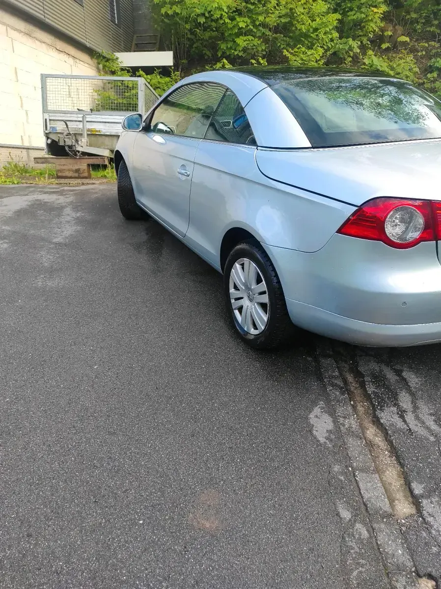 Usata VW Eos 150 CV (110 kW) 2006 Argento Cabrio