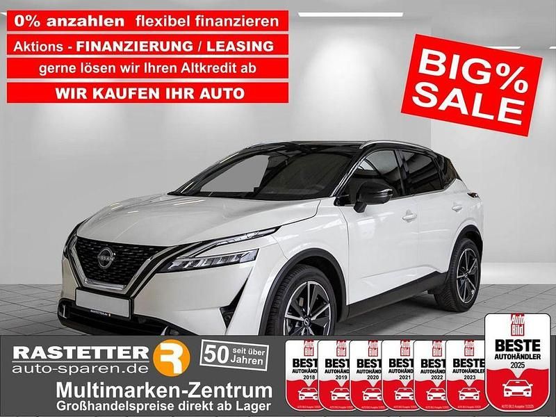 Pearl white/black zweifarblack Gebraucht 2024 Nissan Qashqai 360º SUV | 28.380 € (Fairer Preis) - Bild 1/4