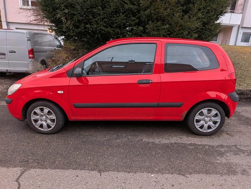 Gebraucht Hyundai Getz 2008 Rot Kleinwagen