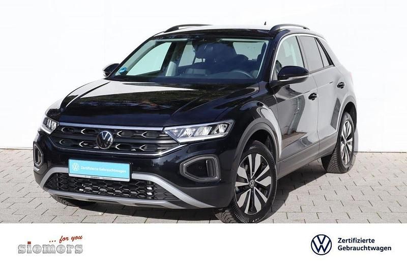 Schwarz Gebraucht 2025 VW T-Roc Goal SUV | 28.950 € (Fairer Preis) - Bild 1/4