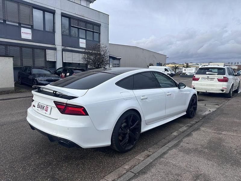 Gebraucht Audi RS7 Exclusive 605 PS (444 kW) 2018 Weiß Kleinwagen