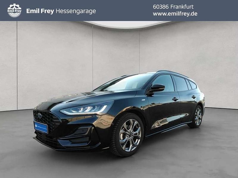 Gebraucht Ford Focus ST-Line X 125 PS (91 kW) 2023 Agate black metallic Kombi
