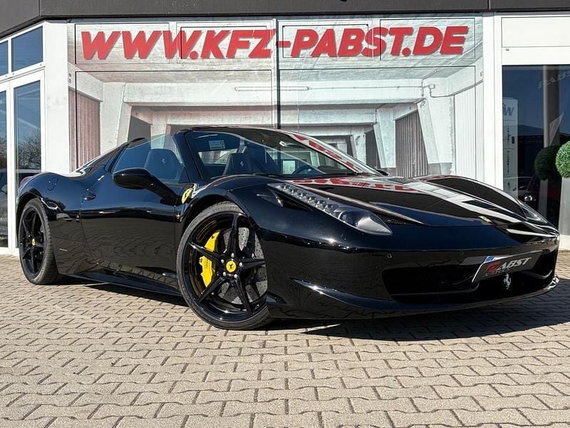 Gebraucht Ferrari 458 570 PS (419 kW) 2013 Schwarz Cabrio