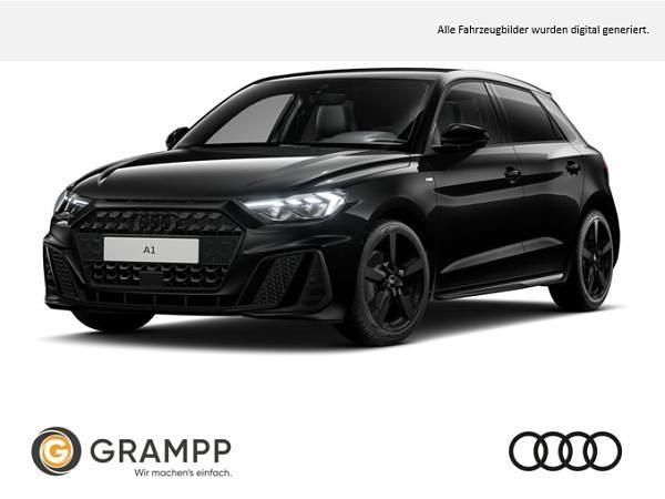 Schwarz (mythosschwarz metallic) Neu 2025 Audi A1 Sportback S-Line Kleinwagen | 30.890 € (Superpreis) - Bild 1/4