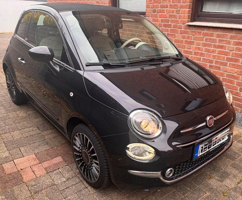 Schwarz Gebraucht 2018 Fiat 500C Cabrio | 6.900 € (Superpreis) - Bild 1/4