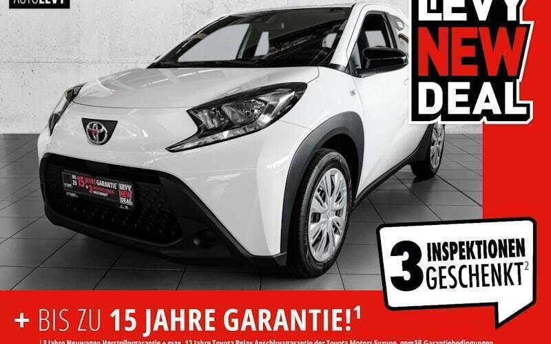 Weiß Neu 2025 Toyota Aygo Business Edition Kleinwagen | 17.649 € - Bild 1/4