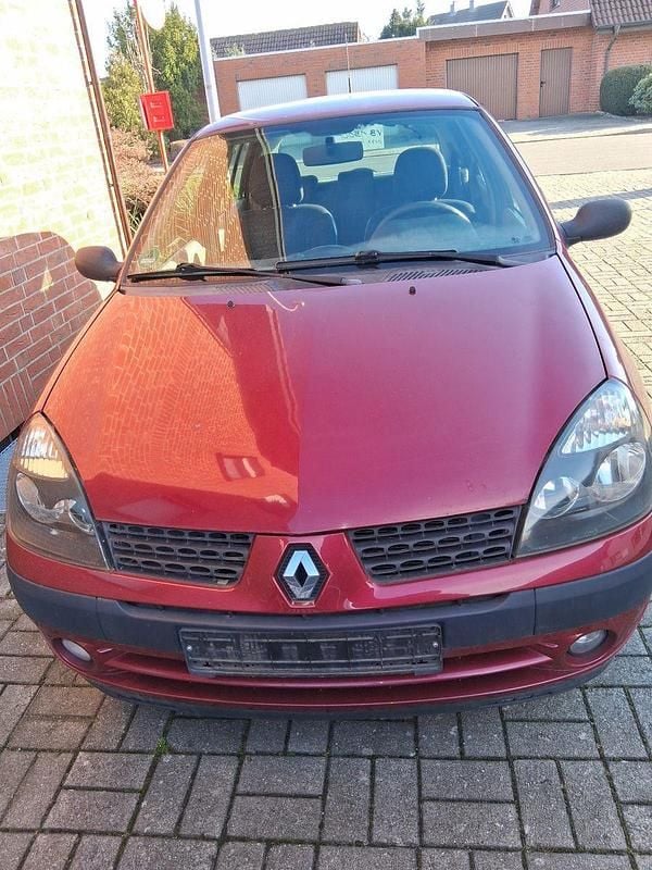 Rot Gebraucht 2003 Renault Clio II Expression Limousine | 1.500 € (Fairer Preis) - Bild 1/4