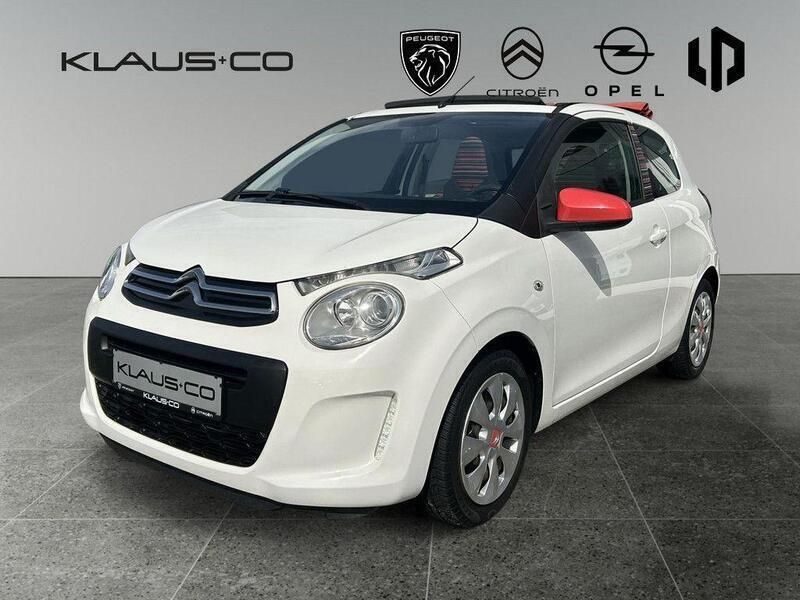 Weiss / lipizan weiss Gebraucht 2015 Citroën C1 Feel Kleinwagen | 7.850 € (Teuer) - Bild 1/3