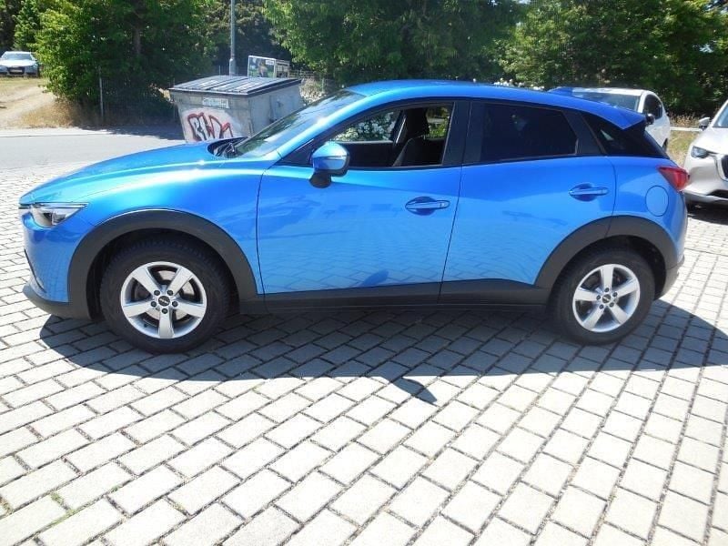 Gebraucht Mazda CX-3 Exclusive 120 PS (88 kW) 2015 Cyanitblau metallic SUV