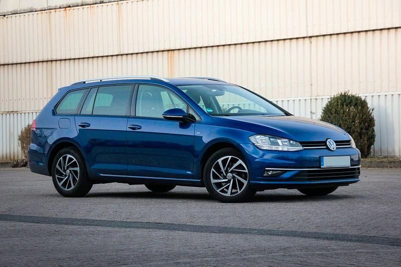 Gebraucht VW Golf VII Join 110 PS (80 kW) 2018 Blau Kombi