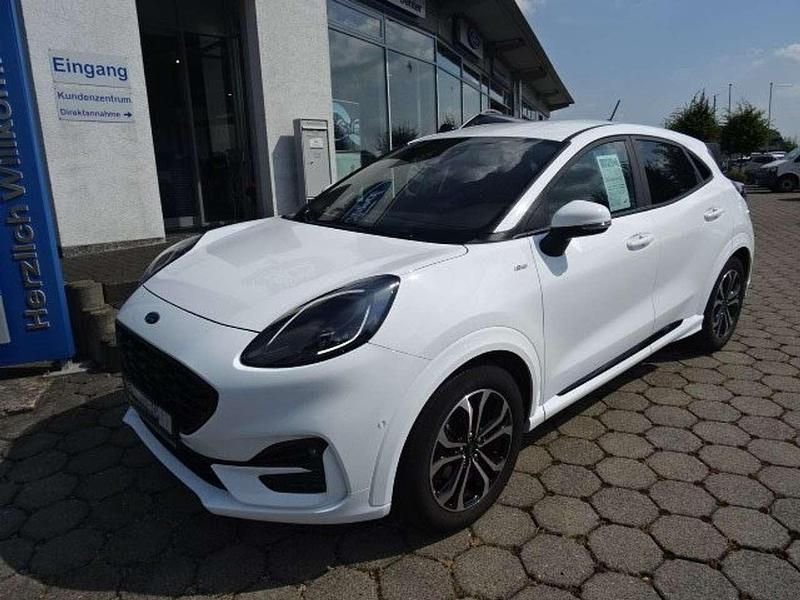 Frostweiß Gebraucht 2023 Ford Puma Gen-E ST-Line SUV | 21.900 € (Fairer Preis) - Bild 1/4