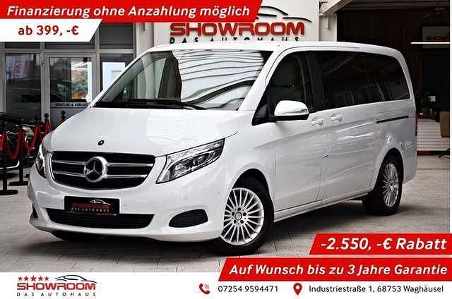 Bergkristallweiß metallic Gebraucht 2015 Mercedes V250 Sport Van / Kleinbus | 37.350 € (Etwas zu teuer) - Bild 1/4