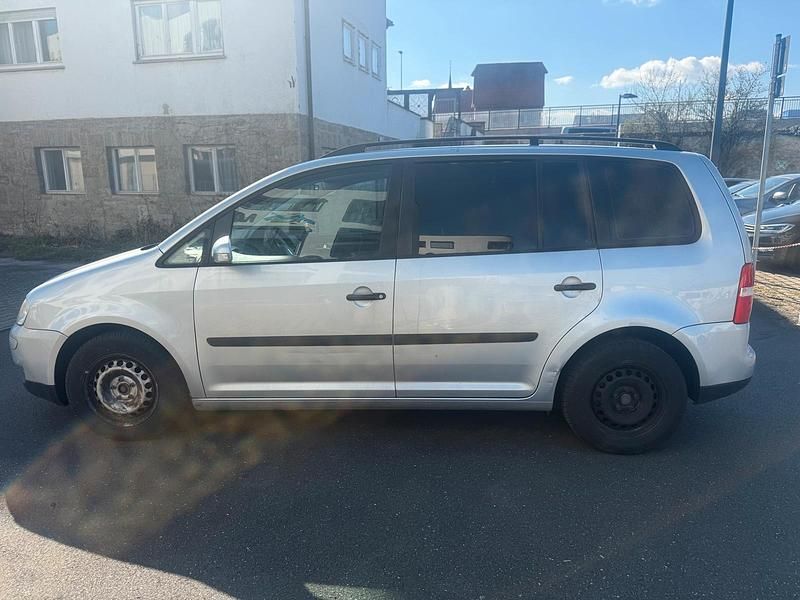 Gebraucht VW Touran 104 PS (76 kW) 2004 Silber Van / Kleinbus