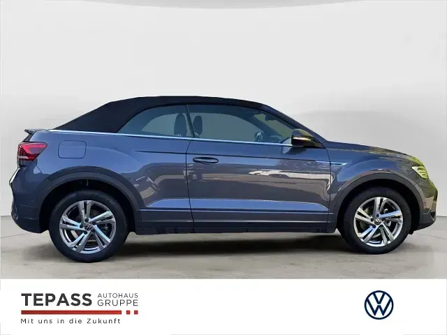 Gebraucht VW T-Roc Cabriolet R-line 150 PS (110 kW) 2025 Grau Cabrio