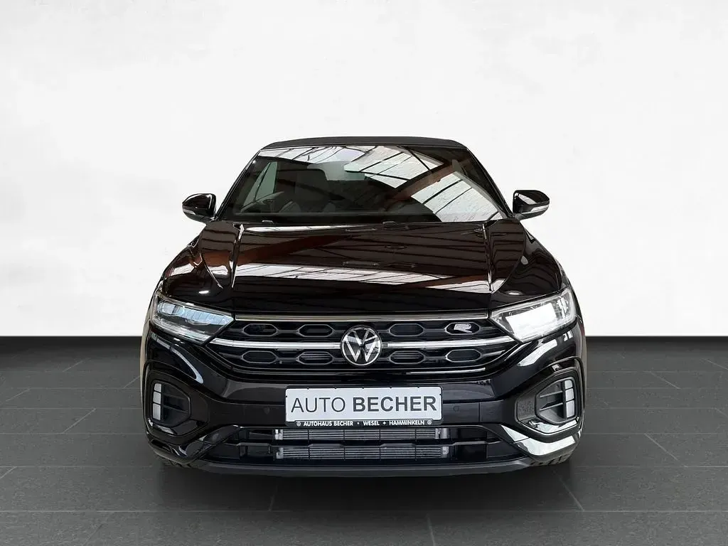 Neu VW T-Roc Cabriolet R-line 150 PS (110 kW) 2025 Schwarz Cabrio