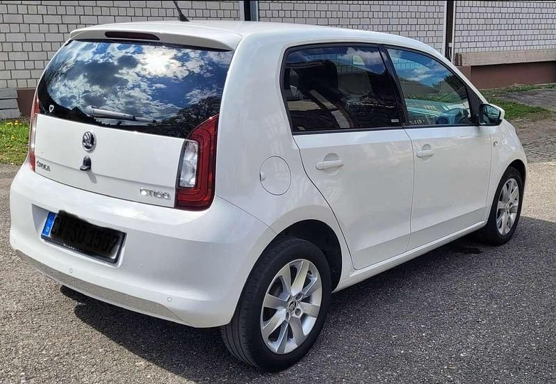 Gebraucht Skoda Citigo Clever 75 PS (55 kW) 2018 Weiß Kleinwagen